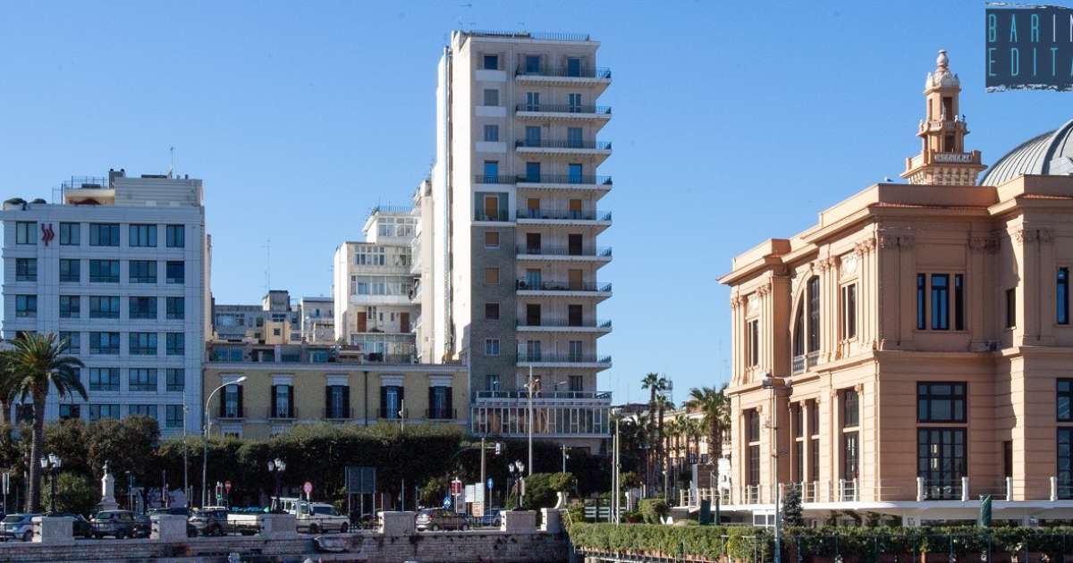 La storia del Palazzo della Motta: il discusso e iconico grattacielo che svetta nel cuore di Bari